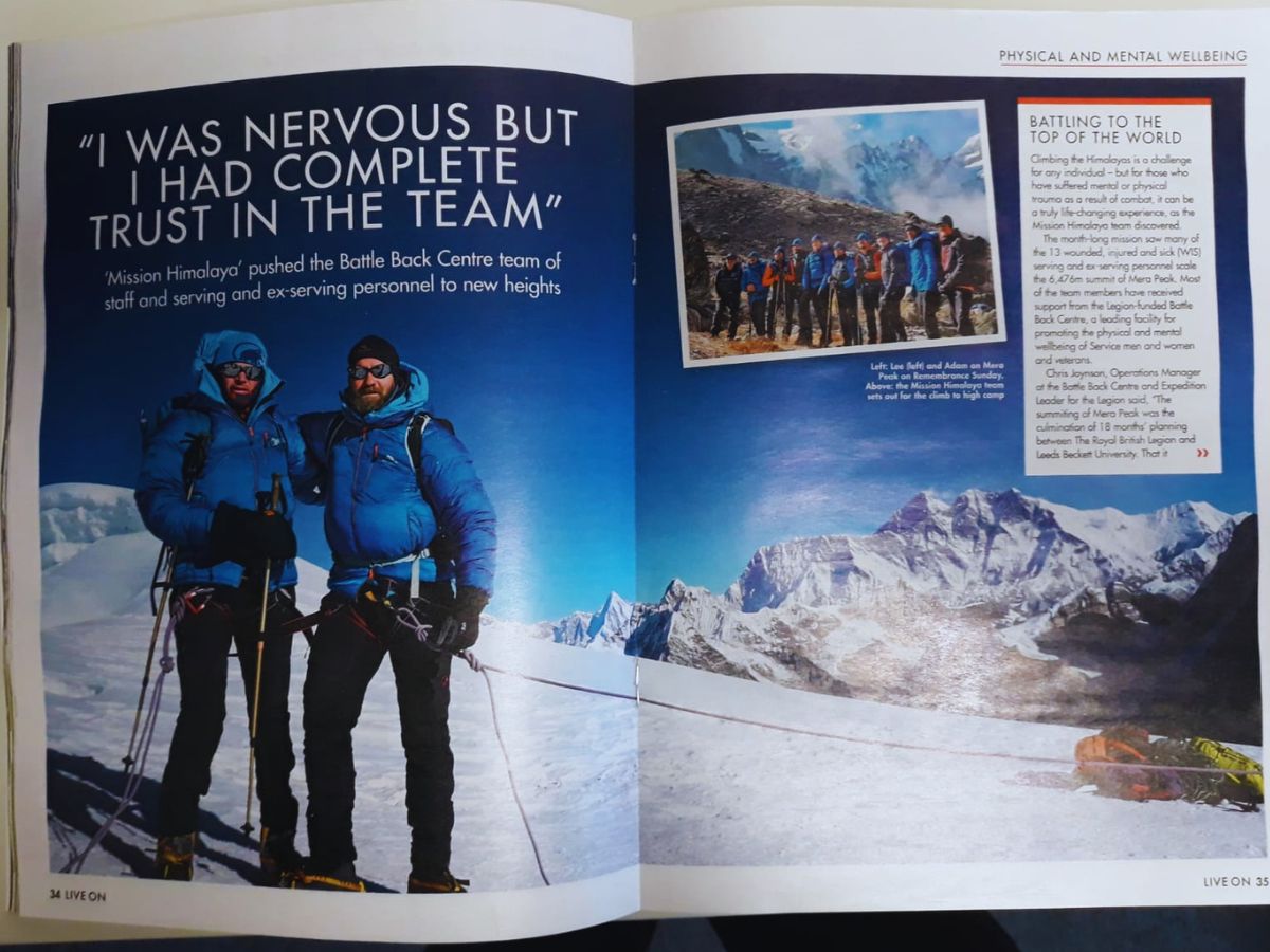 himalayan ecstasy uk expedition battle back centre himalayas