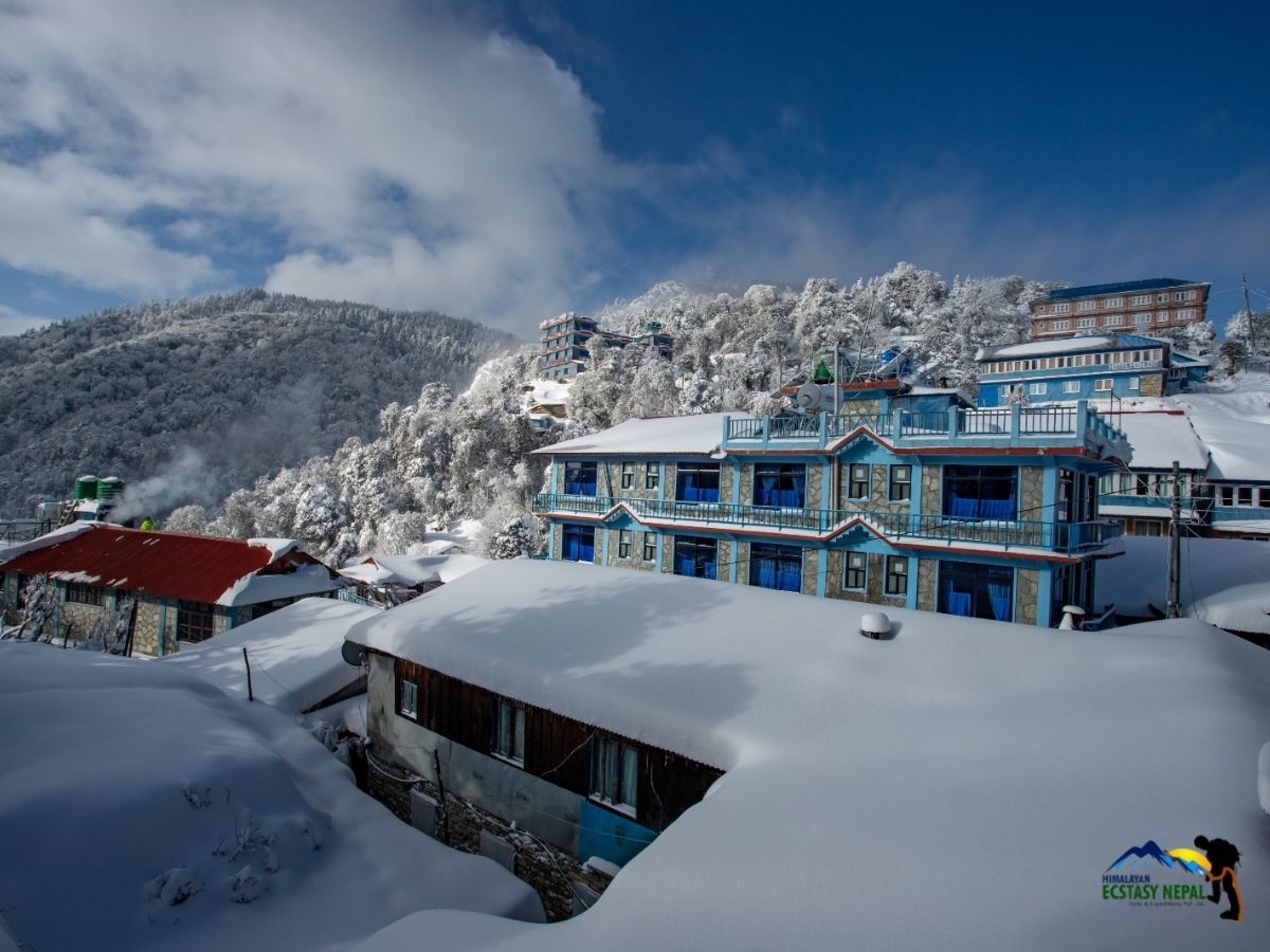ghorepani in winter