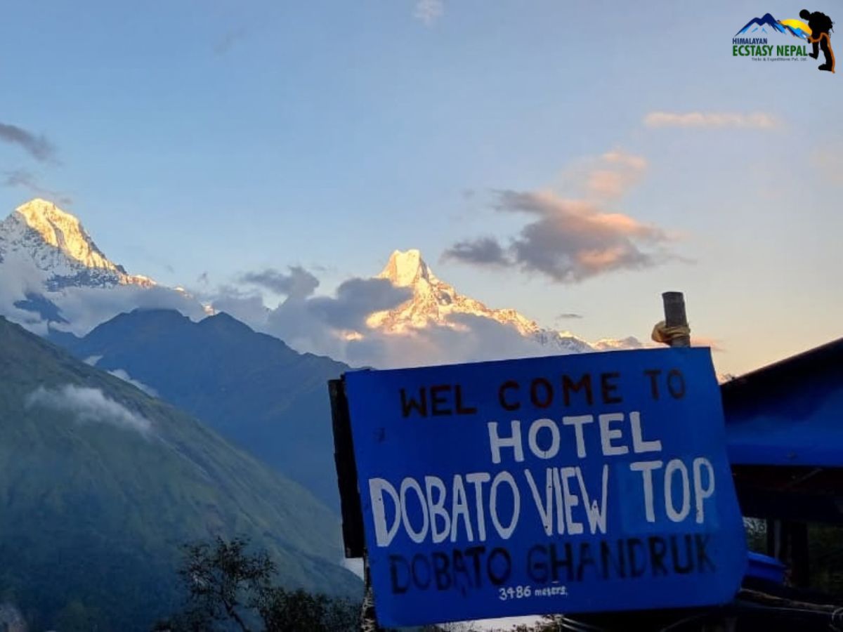 accommodation in khopra danda trek