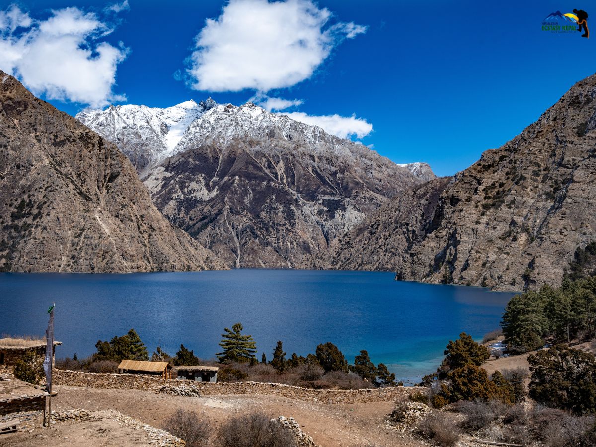 phoksundo lake view from ringmo village