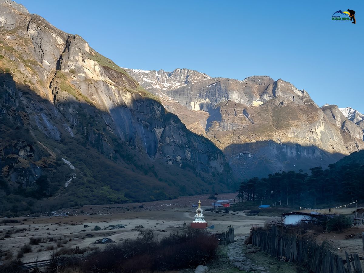 yangle kharka in makalu base camp trek