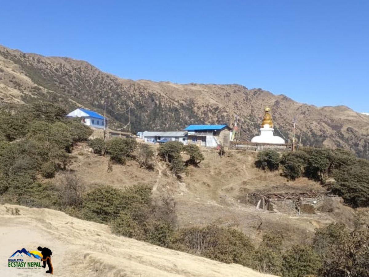 jhapre village in pikey peak route