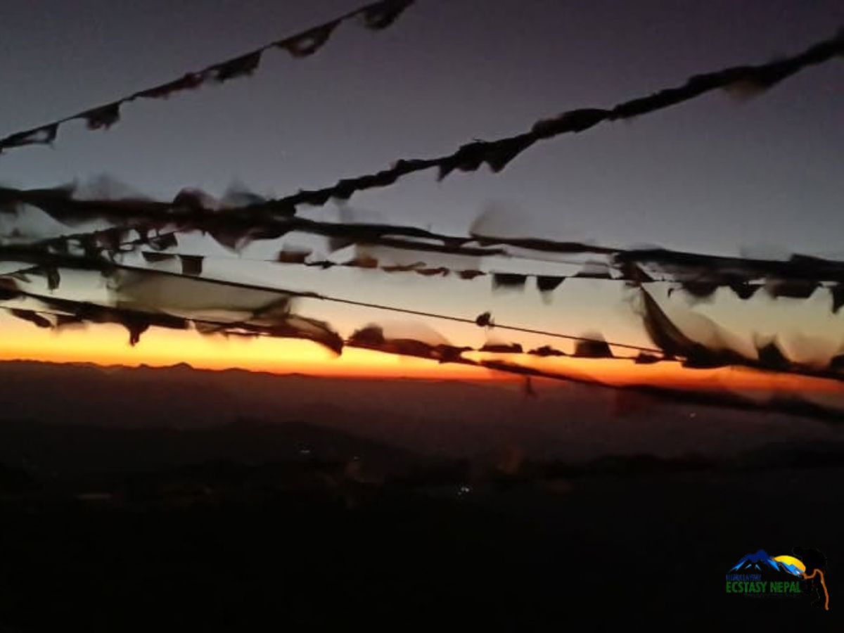 pikey peak sunset