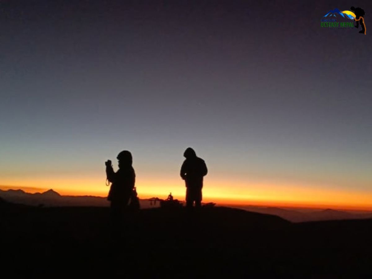 sunrise in pikey peak